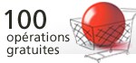100 opérations gratuites