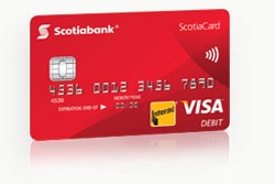 scotiabank card debit banking basics newcomers