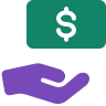 money and paper icon