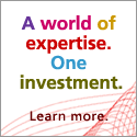 A world of expertise. One investment. Learn more.