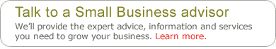Talk to a Small Business advisor