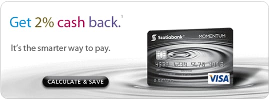 Introducing the new Scotia Momentum VISA card