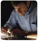 Man working at desk