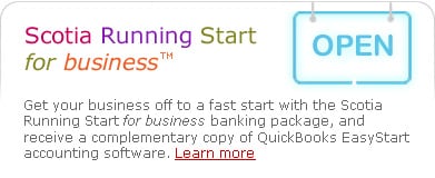 Scotia Running Start for business