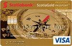Image of ScotiaGold VISA Card
