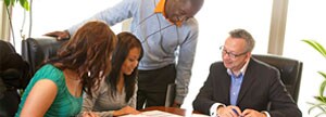 Marketing Professionals in a business meeting