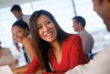 Smiling woman