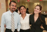 Three Scotiabank employees 