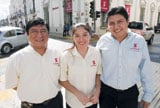 Three Scotiabank employees from Mexico