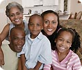 Family enjoying time together