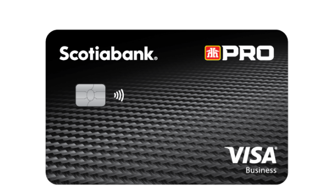 Scotia Home Hardware PRO Visa Business Card