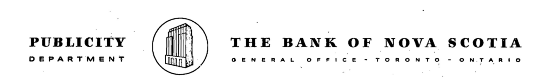 Publicity The Bank Of Nova Scotia