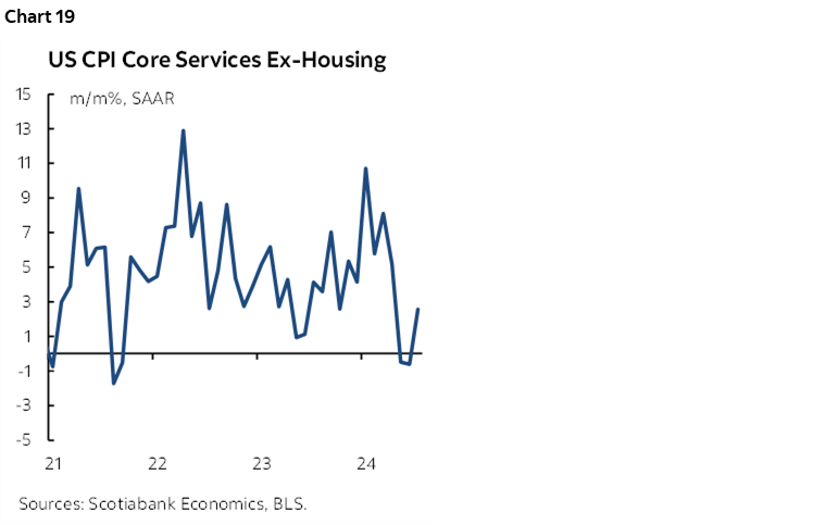 Chart 19: US CPI Core Services Ex-Housing