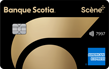 Miniature de la carte de crédit American Express Or de la Banque Scotia