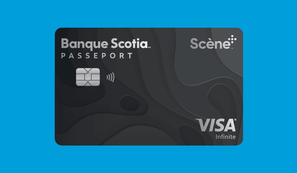 Carte de crédit Visa Infinite Passeport Scotia